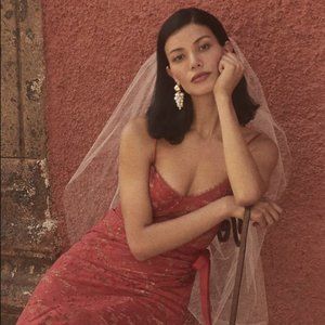 Anthropologie, Rochefort Fingertip Veil